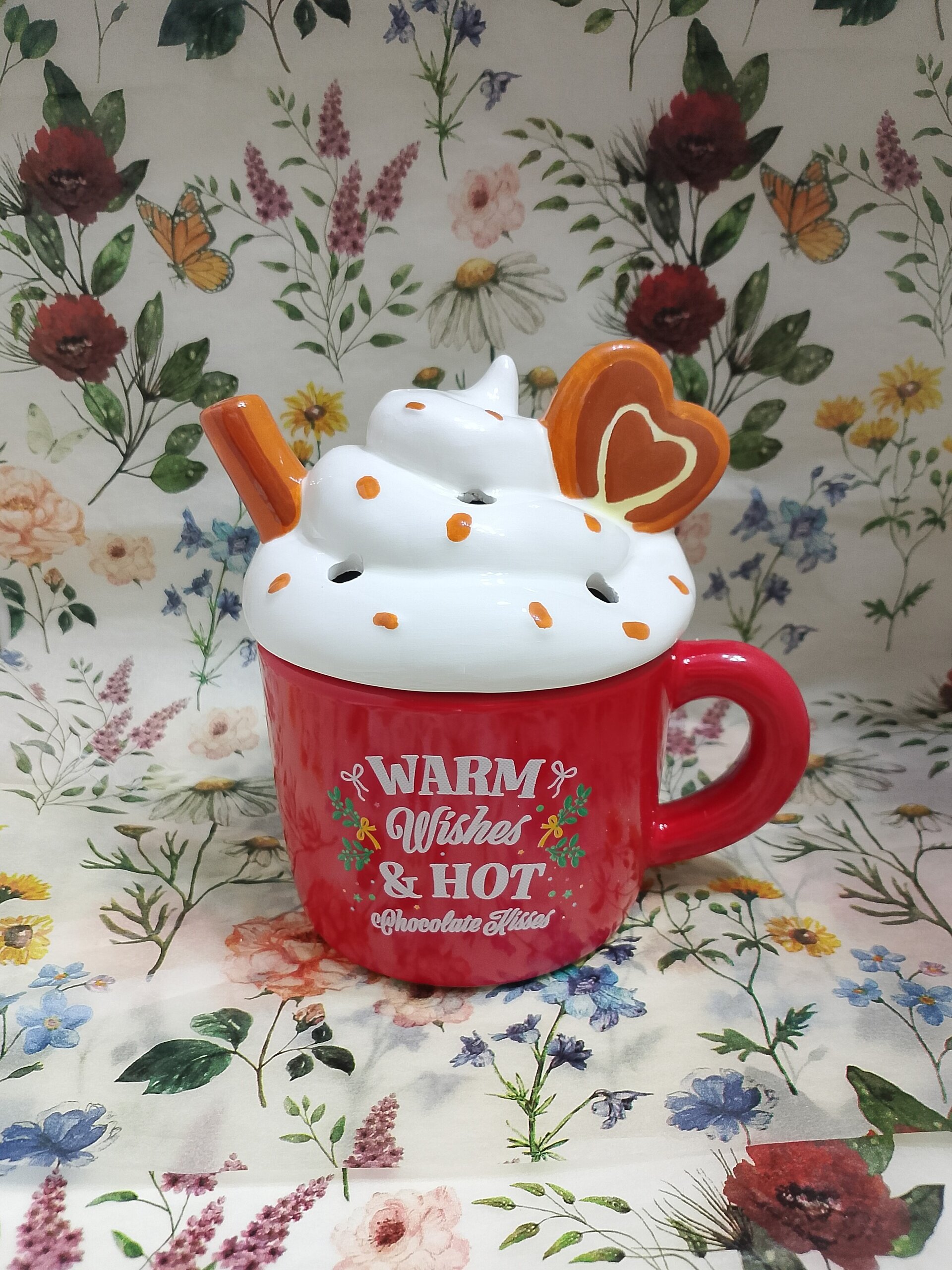 Quemador taza de chocolate caliente - 1