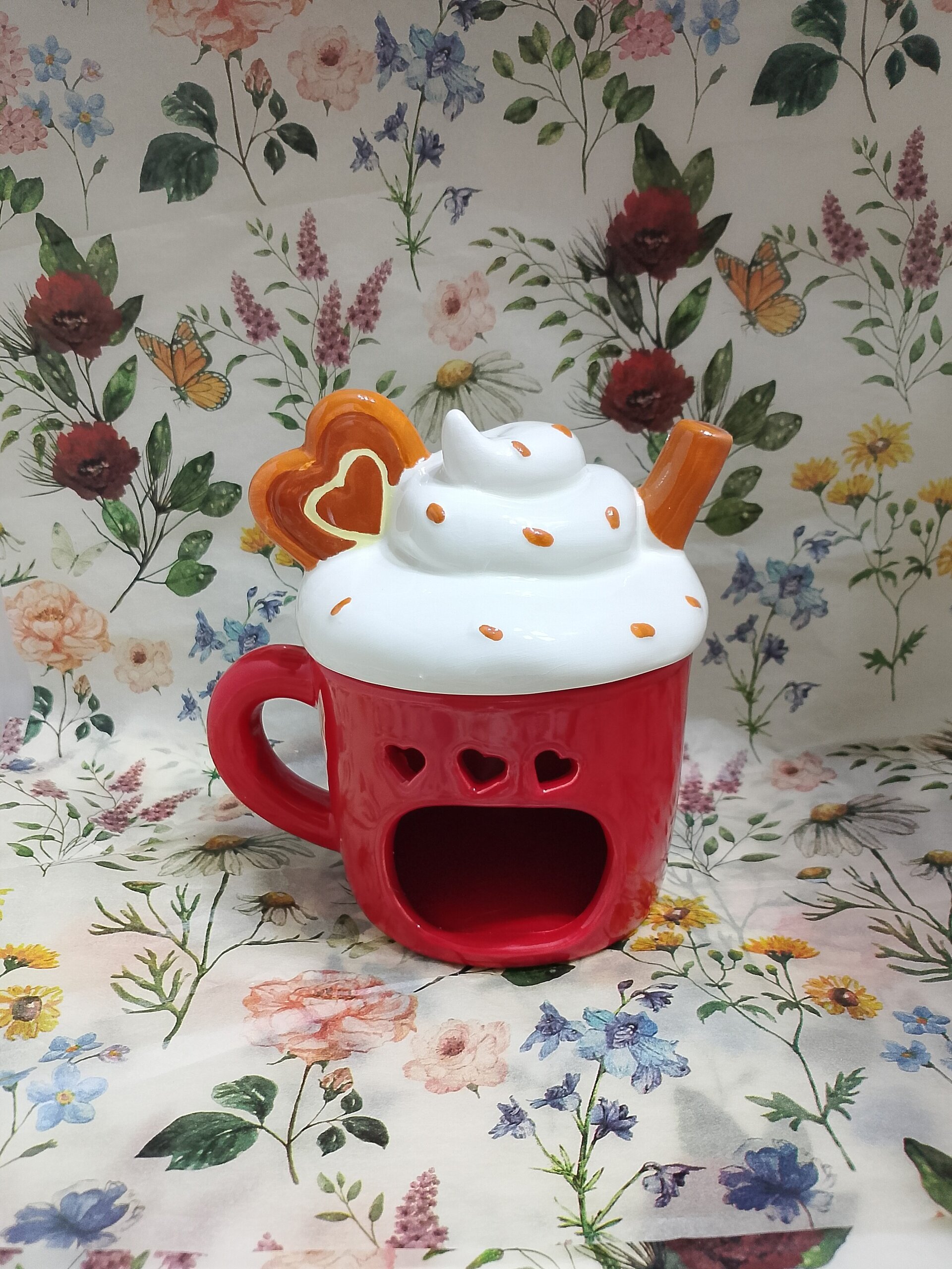 Quemador taza de chocolate caliente - 2
